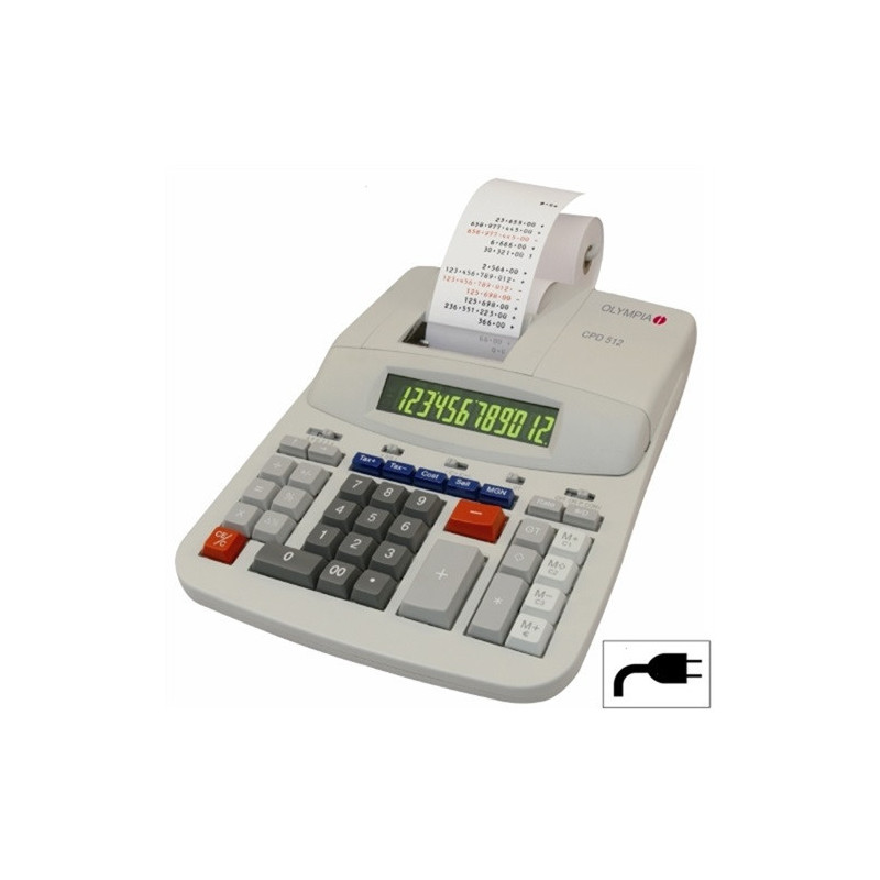 CALCULATRICE PRINTER 12 CHIF. OLYMPIA