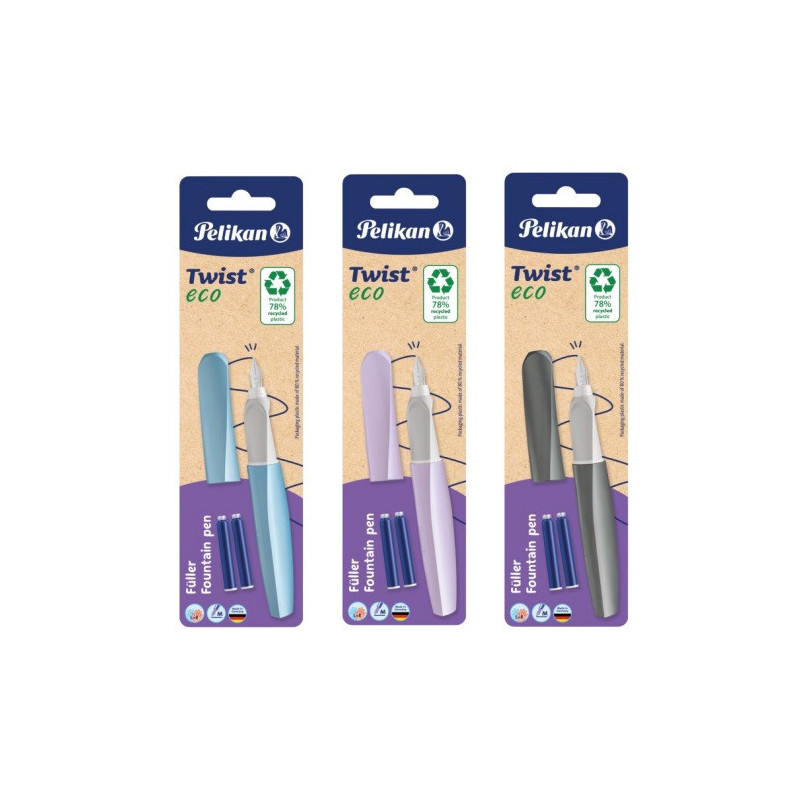 PLUME PELIKAN TWIST ECO ASS BLISTER (300009801)
