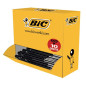 STYLO BILLE BIC M10 MEDIUM NOIR 90+10PCS