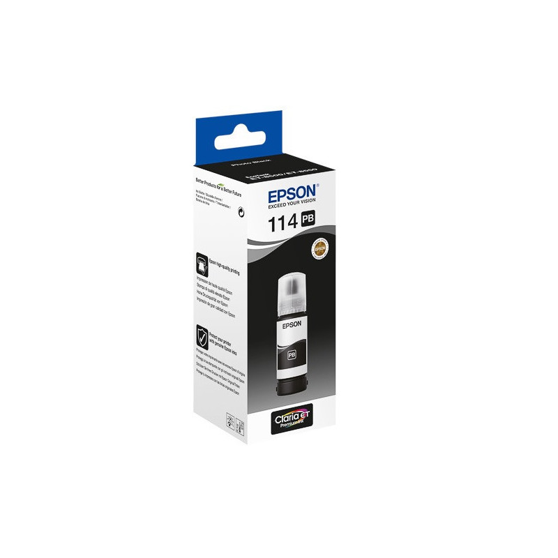 CARTOUCHE IMP. EPSON ECOTANK 114 PHOTO NOIR