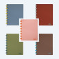 CAHIER ATOMA A5 PLAST. TERRA QUAD.