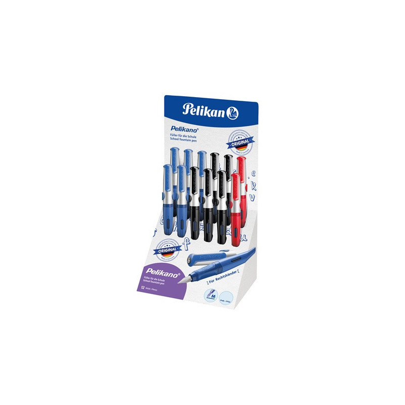 PLUME PELIKANO DROITIER ASS. PRES.12PCS (300007934)