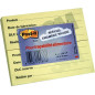 NOTES ADHES. 100X40MM POST-IT TRACAB. ALIMENT. 6PCS