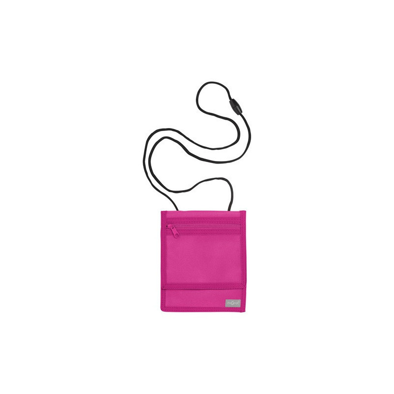 POCHETTE TOUR DE COU PAGNA 160X130MM ROSE