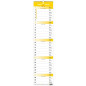 CALENDRIER LANGUETTE 16X71CM