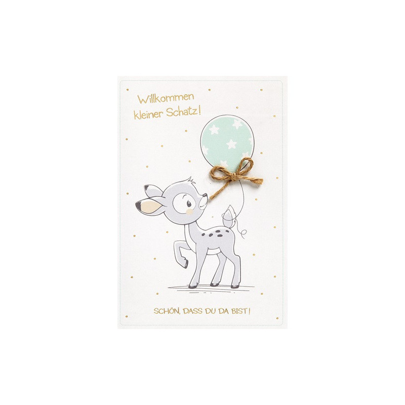 CARTE VOEUX BSB NATURE CARD NAISSANCE