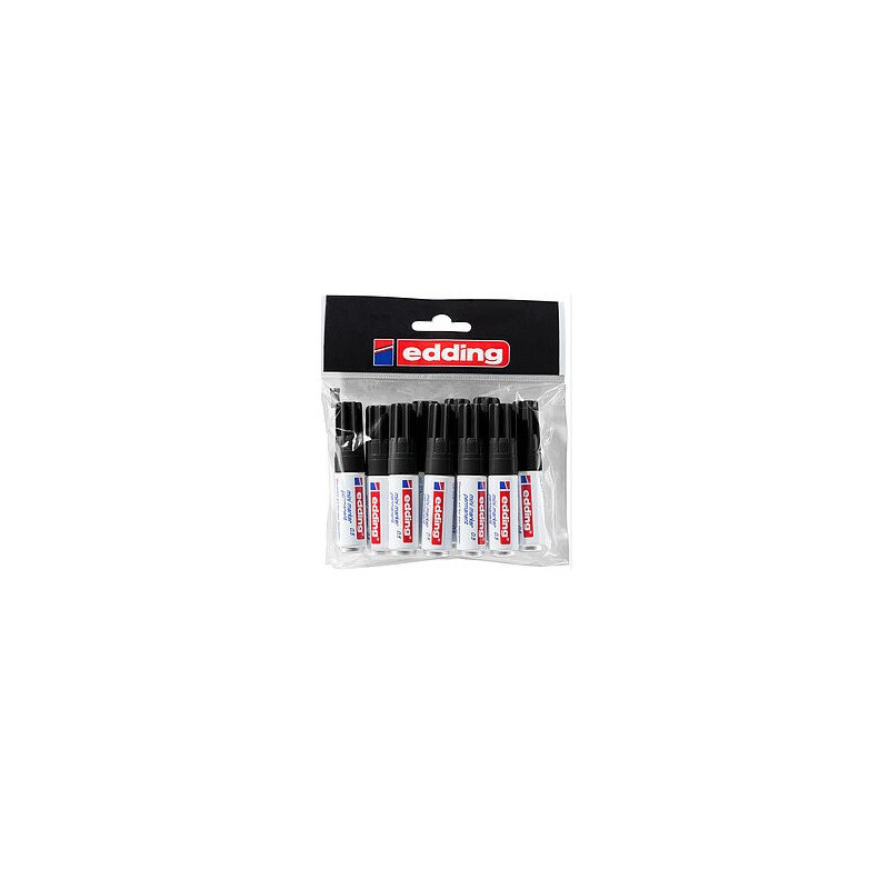 MARQUEUR PER. EDDING MINI 1,5-3MM NOIR POINTE RONDE 10PCS