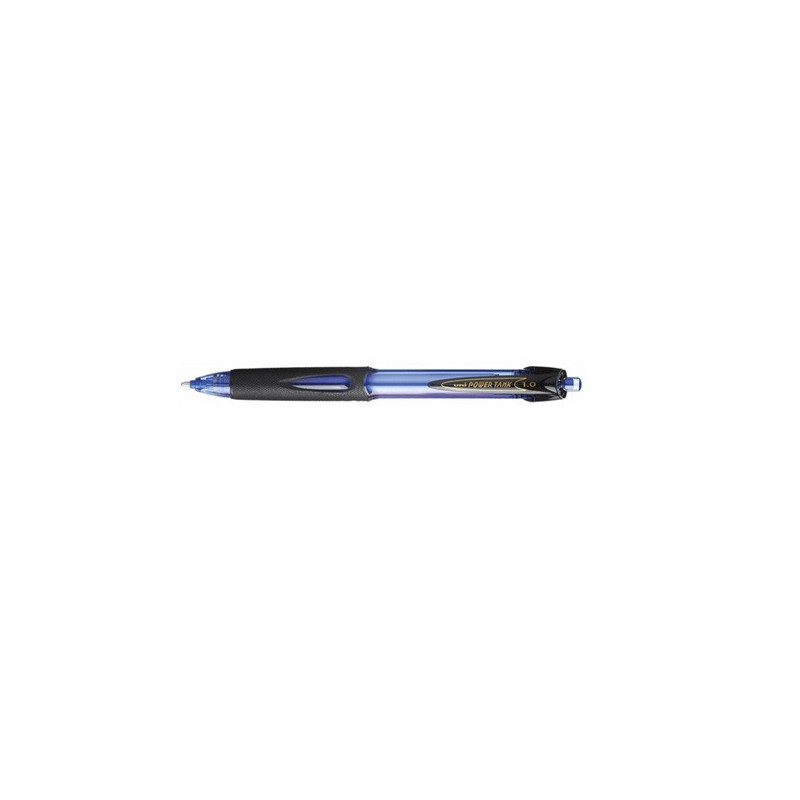 STYLO BILLE UNI-BALL POWER TANK RT BLEU