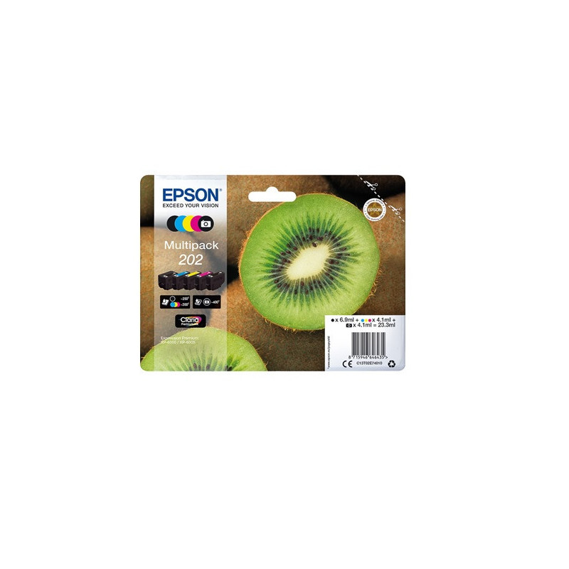 CARTOUCHE IMP. EPSON 202 MULTIPACK 5PCS