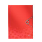 FARDE A ELAST.+RABATS A4 LEITZ BEBOP ROUGE
