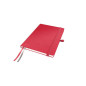 CARNET LEITZ A5 QUAD. COMPLETE ROUGE RIGIDE