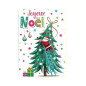 CARTE VOEUX JOYEUX NOEL / BONNE ANNEE FRANCAIS