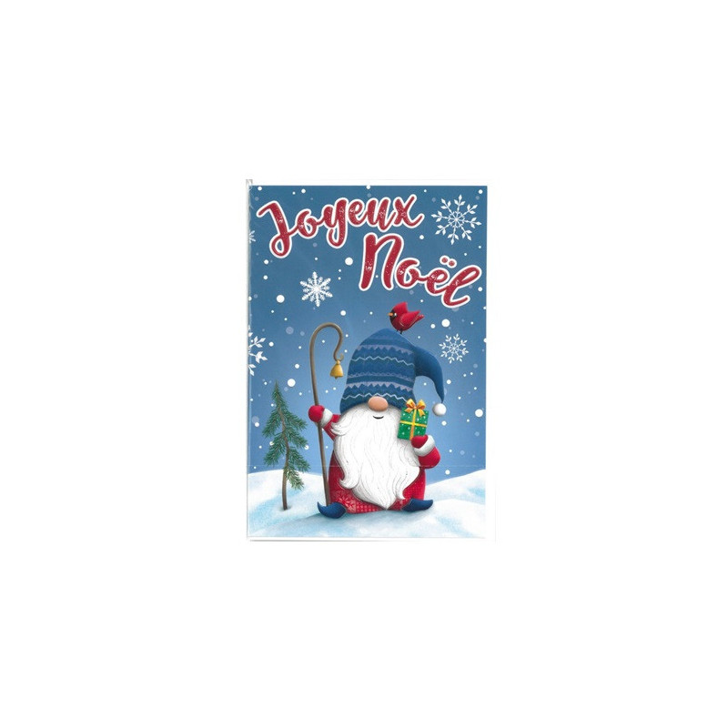 CARTE VOEUX JOYEUX NOEL / BONNE ANNEE FRANCAIS
