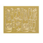 AUTOCOLLANT BSB RELIEF-STICKER CHAMPAGNE