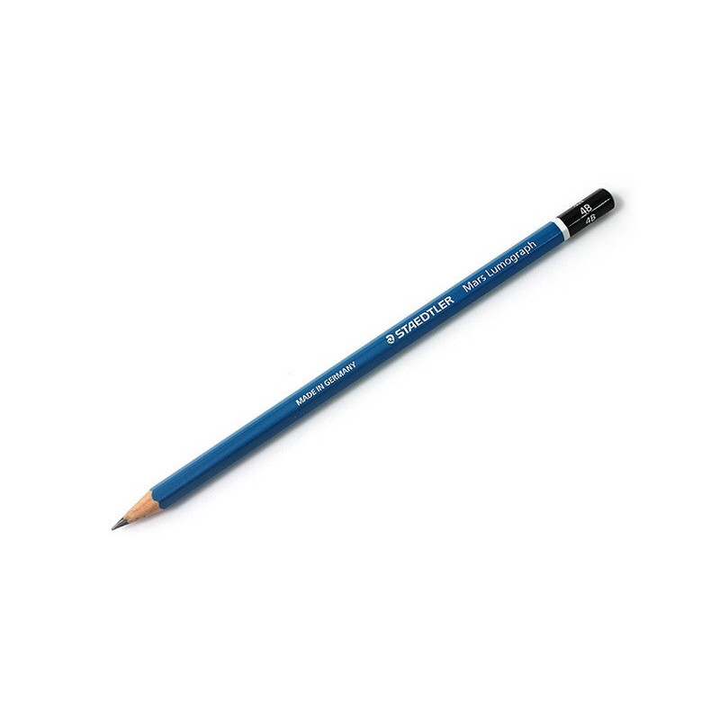 CRAYON NOIR STAEDTLER LUMOGRAPH 4B