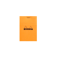 BLOC-NOTES A7 RHODIA 74X105MM QUAD.