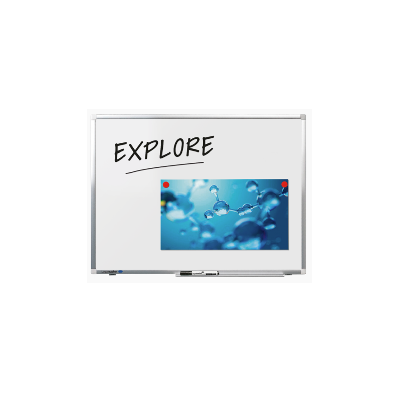 TABLEAU BLANC PREMIUM PLUS LEGAMASTER 45X60CM