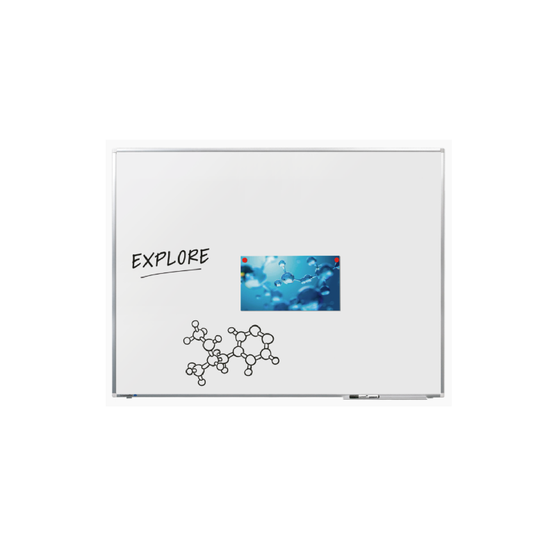 TABLEAU BLANC PREMIUM PLUS LEGAMASTER 90X120CM