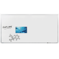 TABLEAU BLANC PREMIUM PLUS LEGAMASTER 90X180CM