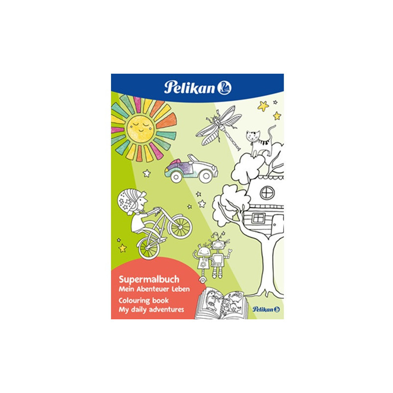LIVRE DE COLORIAGE PELIKAN A4 64P. (300002234)