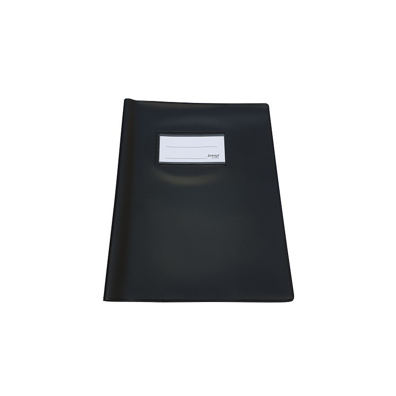 COUVRE-CAHIER EPAIS A5 NOIR