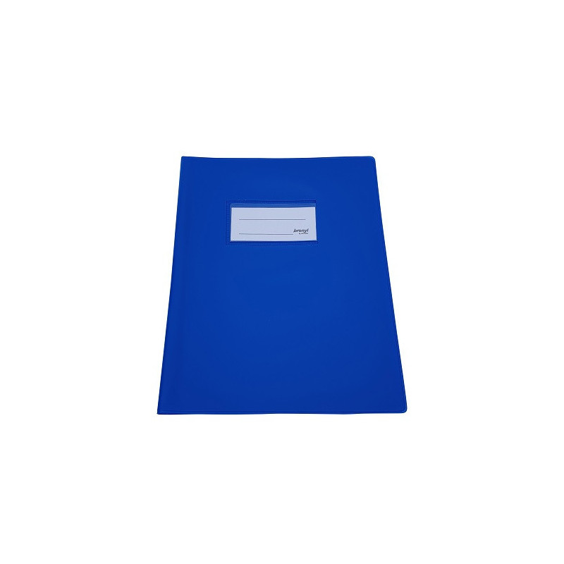 COUVRE-CAHIER EPAIS A5 BLEU MOYEN