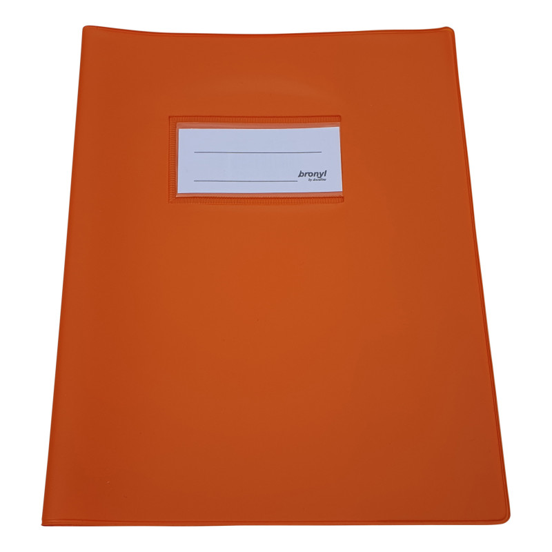 COUVRE-CAHIER EPAIS A5 ORANGE
