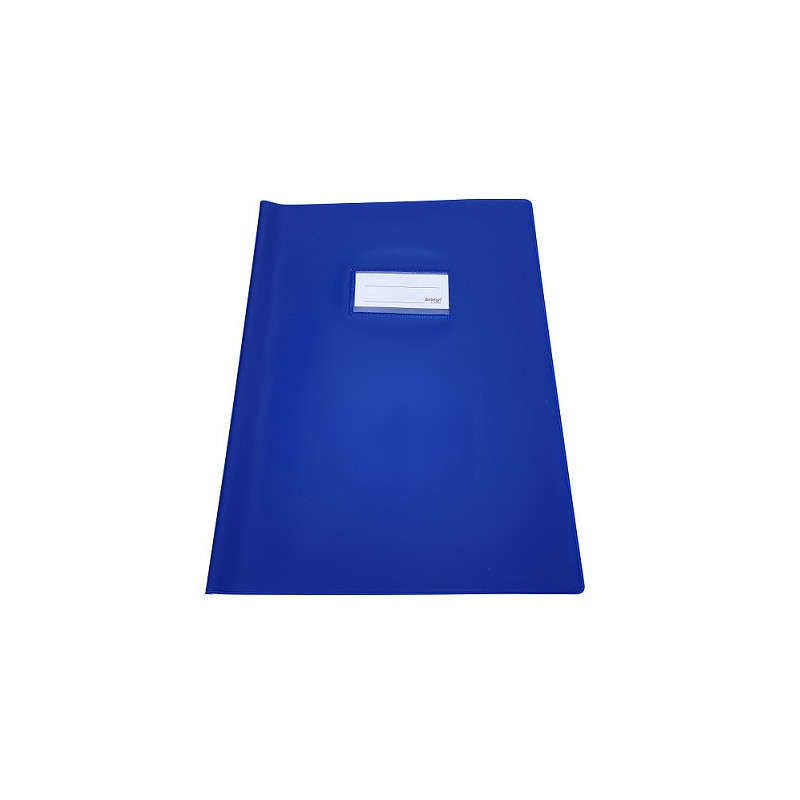 COUVRE-CAHIER EPAIS A4 BLEU FONCE