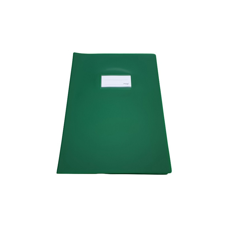 COUVRE-CAHIER EPAIS A4 VERT FONCE