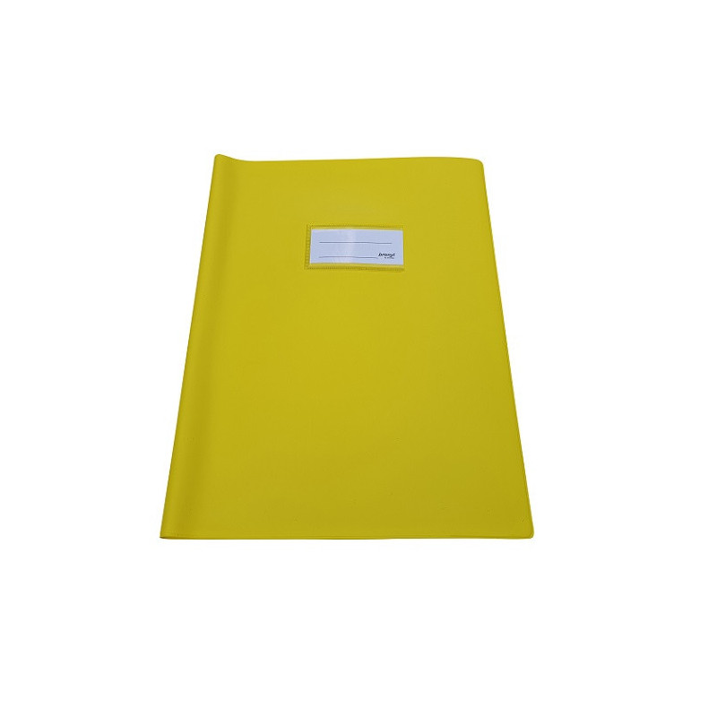 COUVRE-CAHIER EPAIS A4 JAUNE