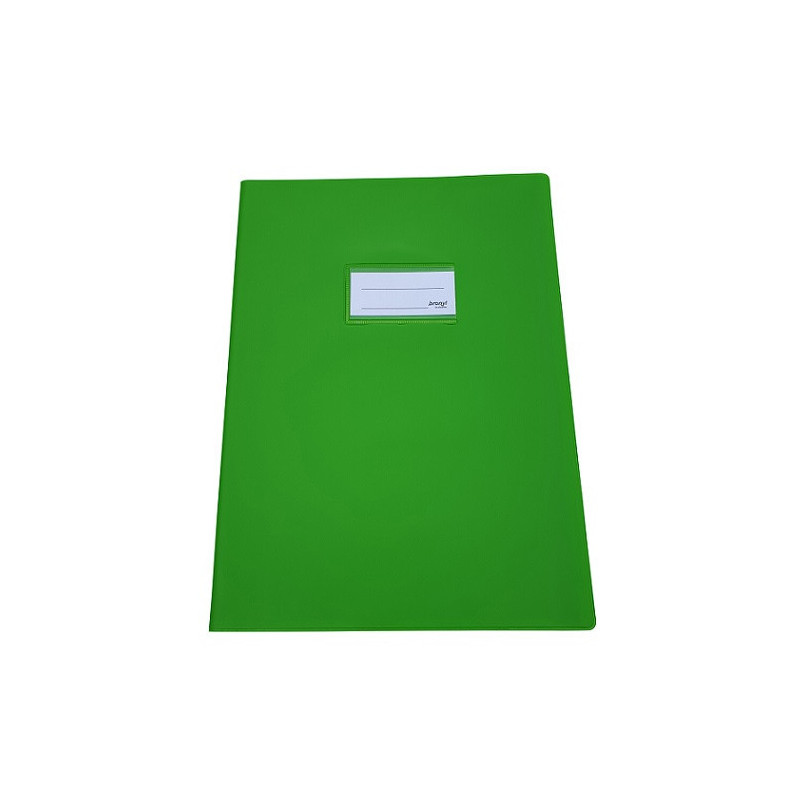COUVRE-CAHIER EPAIS A4 VERT CLAIR