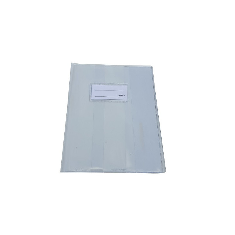 COUVRE-CAHIER EPAIS A5 CRISTAL