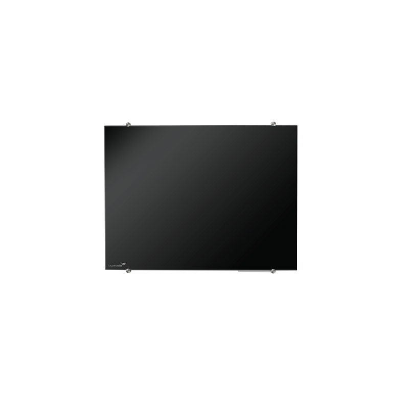 TABLEAU EN VERRE NOIR LEGAMASTER 100X150CM MAGNETIQUE