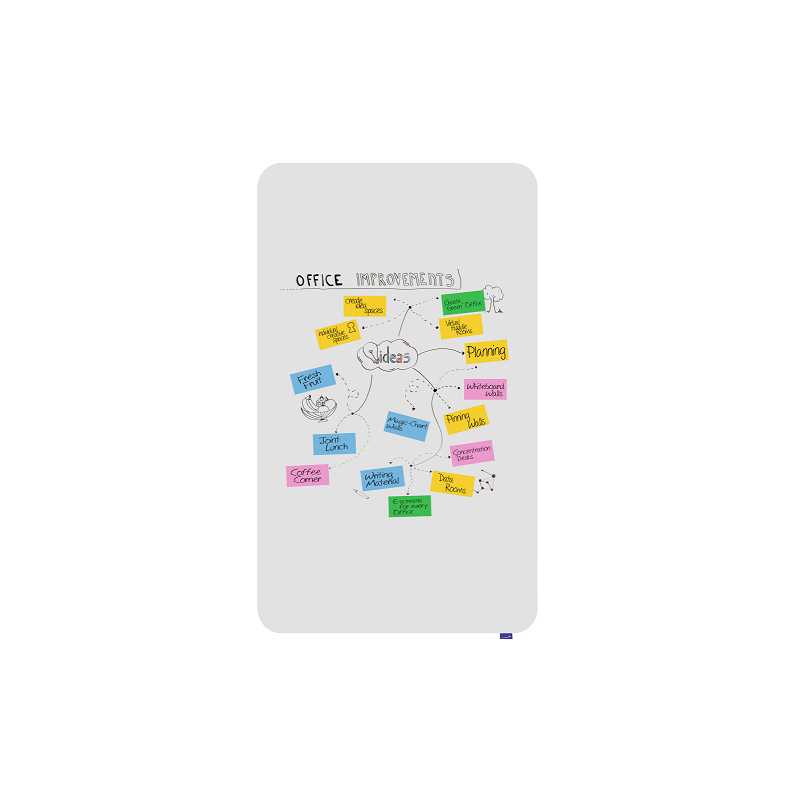 TABLEAU BLANC ESSENCE LEGAMASTER 200X119,5CM