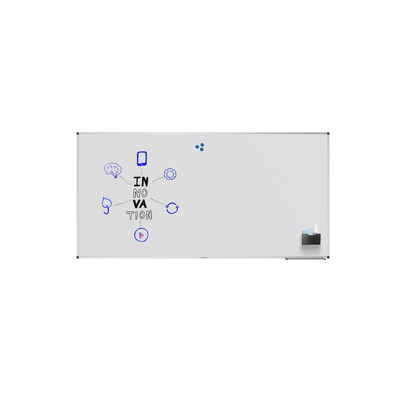 TABLEAU BLANC UNITE LEGAMASTER 90X180CM