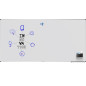 TABLEAU BLANC UNITE LEGAMASTER 90X180CM