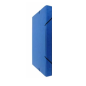 BOXE CLASSEM. A4 25MM CARTON BLEU +ELAST.