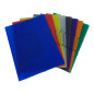 FARDE A ELAST.+RABATS A4 PP DOC. TRANSP. ASS. 24PCS