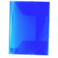 FARDE A ELAST.+RABATS A4 PP DOC. TRANSP. BLEU