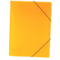 FARDE A ELAST.+RABATS A4 PP DOC. TRANSP. ORANGE