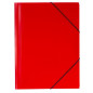FARDE A ELAST.+RABATS A4 PP DOC.OP. ROUGE