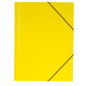 FARDE A ELAST.+RABATS A4 PP DOC.OP. JAUNE