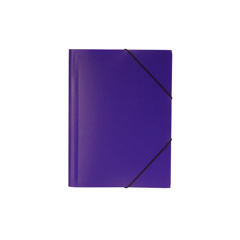 FARDE A ELAST.+RABATS A4 PP DOC.OP. VIOLET