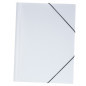 FARDE A ELAST.+RABATS A4 PP DOC.OP. BLANC