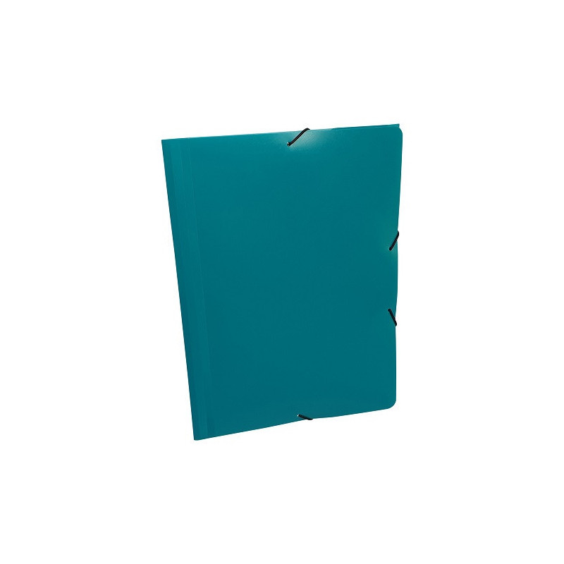 FARDE A ELAST.+RABATS A4 PP DOC.OP. VERT MOY.