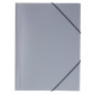 FARDE A ELAST.+RABATS A4 PP DOC.OP. GRIS