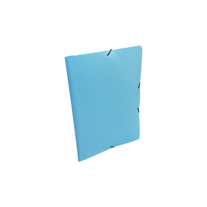 FARDE A ELAST.+RABATS A4 PP DOC.OP. TURQUOISE