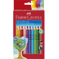 CRAYON COUL. FABER JUMBO GRIP 12PCS