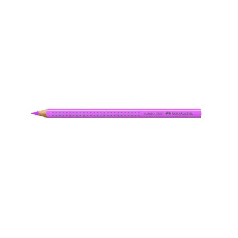 CRAYON COUL. FABER JUMBO GRIP MAGENTA