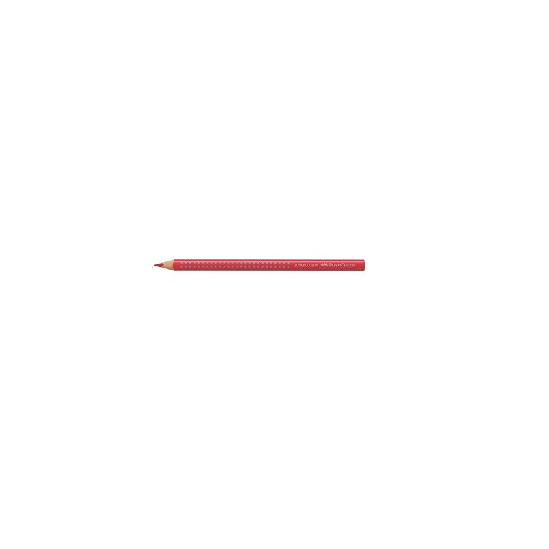 CRAYON COUL. FABER JUMBO GRIP CARMIN